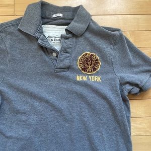 Abercrombie and Fitch mens polo, size L